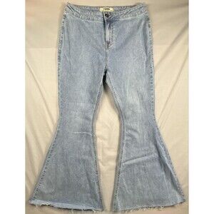 Rock & Roll Bargain Bell Flare Bell Bottom Jeans 33x32